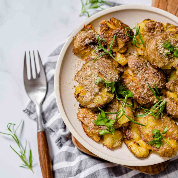 Crispy Smashed Potatoes